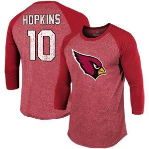 Fanatics Arizona Cardinals Raglan T Shirt DeAndre Hopkins Size XXL